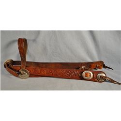 Heiser marked tooled headstall