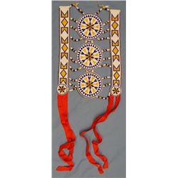 Plains Indian beaded breast plate, ca. 1940