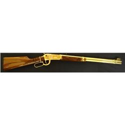 Winchester 94 Fergus County, MT commemorative carbine, #6/10, .30-30, 20" bbl., made in 1999, 24 kt.