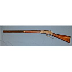 Winchester 1873, .38 cal., 24" oct. bbl, brass eject chamber, s # 204961B, Kings Improvement, pat. M
