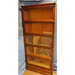 Globe-Wernicke Co. 5 high barrister set, excellent