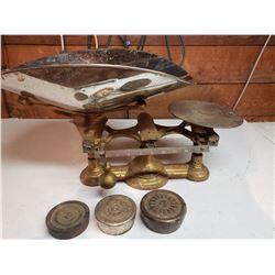 Standard Computing Hardware scale with pan, 4 lb.