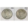 Image 1 : Lot of 1882 & 1882-O $1 Morgan Silver Dollar Coins