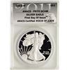 Image 1 : 2011-W $1 Proof American Silver Eagle Coin ANACS PR70 DCAM First Day of Issue