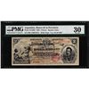 1888 Argentina Dos Peso Banco de La Provincia Bank Note PMG Very Fine 30