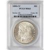 Image 1 : 1890-CC $1 Morgan Silver Dollar Coin PCGS MS63