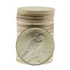 Image 2 : Roll of (20) Brilliant Uncirculated 1922 $1 Peace Silver Dollar Coins