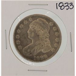 1833 Capped Bust Half Dollar Coin