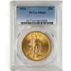 Image 1 : 1924 $20 St. Gaudens Double Eagle Gold Coin PCGS MS65