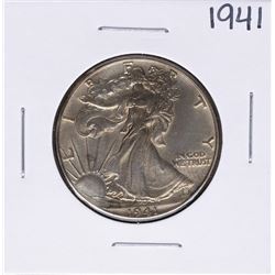 1941 Walking Liberty Half Dollar Coin