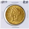 Image 1 : 1877 $20 Liberty Head Double Eagle Gold Coin