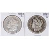 Image 1 : Lot of (2) 1883-S $1 Morgan Silver Dollar Coins