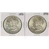 Image 1 : Lot of (2) 1898 $1 Morgan Silver Dollar Coins