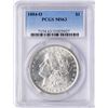 Image 1 : 1884-O $1 Morgan Silver Dollar Coin PCGS MS63