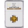 Image 1 : 1904 $2 1/2 Proof Liberty Head Quarter Eagle Gold Coin NGC PF63+