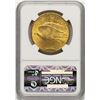 Image 2 : 1910 $20 St. Gaudens Double Eagle Gold Coin NGC MS62