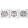 Image 1 : Lot of (3) Mexico Cinco Pesos Silver Coins