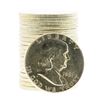 Image 1 : Roll of (20) Brilliant Uncirculated 1961 Franklin Half Dollar Coins