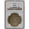 Image 1 : 1897 $1 Morgan Silver Dollar Coin NGC MS64