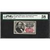 Image 1 : 1874 25 Cent Fractional Currency Note Fr.1309 PMG Choice About New 58