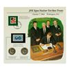 Image 4 : Group of (6) Kennedy Half Dollar Coin & Stamp Commemorative Sets