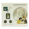 Image 7 : Group of (6) Kennedy Half Dollar Coin & Stamp Commemorative Sets