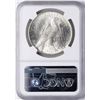 Image 2 : 1923 $1 Peace Silver Dollar Coin NGC MS63