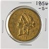Image 1 : 1856-S $20 Liberty Head Double Eagle Gold Coin