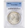 Image 1 : 1883-O $1 Morgan Silver Dollar Coin PCGS MS64