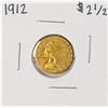 Image 1 : 1912 $2 1/2 Indian Head Quarter Eagle Gold Coin
