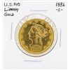 1886-S $10 Liberty Head Eagle Gold Coin