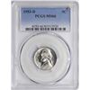 Image 1 : 1953-D Jefferson Nickel Coin PCGS MS66