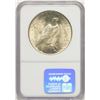 Image 2 : 1922 $1 Peace Silver Dollar Coin NGC MS62 Binion Collection