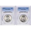 Image 1 : Lot of 1953-S & 1954-S Franklin Half Dollar Coins PCGS MS64