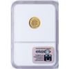 Image 2 : 1855 Type 2 $1 Indian Princess Head Gold Dollar Coin NGC AU55