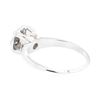 Image 3 : 14KT White Gold 0.88 ctw Diamond Ring