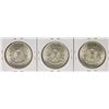 Image 2 : Lot of (3) 1889 $1 Morgan Silver Dollar Coins