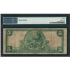 Image 2 : 1902 PB $5 First NB of Hawaii at Honolulu CH# 5550 National Currency Note PMG Ve