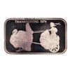 1974 Thanksgiving Madison Mint 1 oz .999 Fine Silver Art Bar