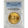 Image 1 : 1924 $20 St. Gaudens Double Eagle Gold Coin PCGS MS65