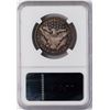 Image 2 : 1892 Proof Barber Half Dollar Coin NGC PF67 Cameo Amazing Toning