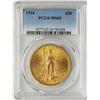Image 1 : 1924 $20 St. Gaudens Double Eagle Gold Coin PCGS MS65
