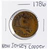 Image 1 : 1786 New Jersey Colonial Copper Coin