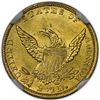Image 3 : 1836 Block 8 $2 1/2 Classic Head Gold Coin NGC MS62+ CAC