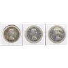 Image 2 : Lot of (3) 1953 $1 Canada Silver Dollar Coins