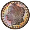 Image 2 : 1900 $1 Proof Morgan Silver Dollar Coin PCGS PR67+ CAC Amazing Toning