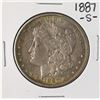 Image 1 : 1887-S $1 Morgan Silver Dollar Coin