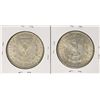 Image 2 : Lot of (2) 1880-O $1 Morgan Silver Dollar Coins