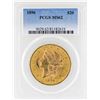 1896 $20 Liberty Head Double Eagle Gold Coin PCGS MS62
