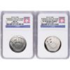 Image 2 : Opening Day 2014-D & 2014-S Baseball Hall of Fame Half Dollar Coins NGC MS70/PF7